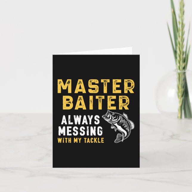 Master Baiter Card (Front)
