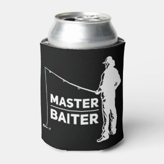 Master Baiter for Fisherman or Fishing Lover T-Shi Can Cooler