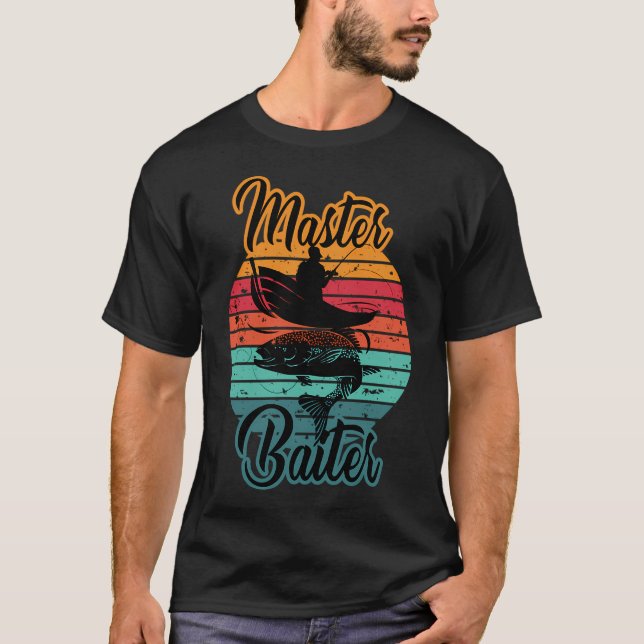 Master Baiter Funny Fishing T-Shirt (Front)