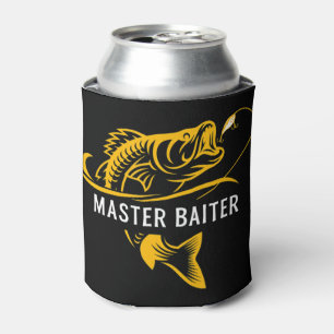 Master Baiter - Funny Fishing T-ShirtLightweight, Can Cooler