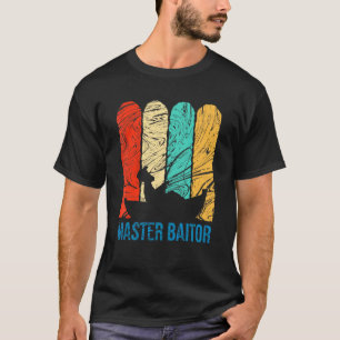 Master Baiter Vintage Bass Fishing Fisherman Men T-Shirt