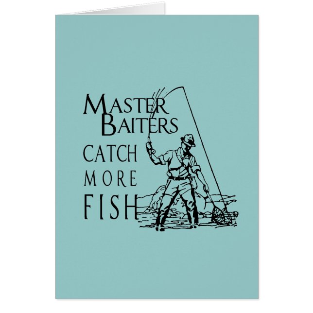 MASTER BAITERS ATTIRE PLUS DE POISSON (Devant)