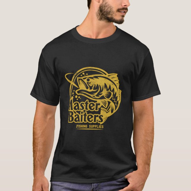 Master Baiters - Funny Fishing T-Shirt (Front)