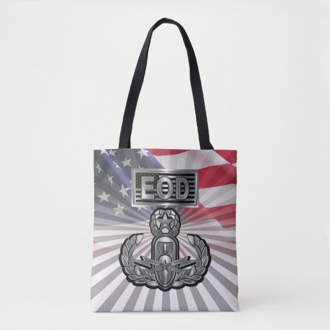 “Master Blaster EOD” Tote Bag (Front)