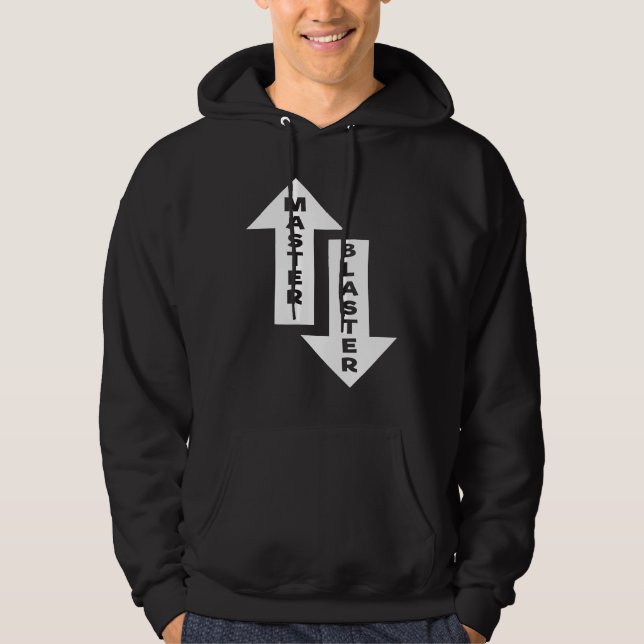 Master Blaster Up and Down Arrows Hoodie (Front)