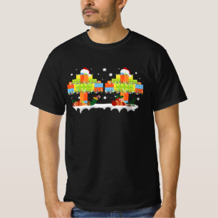 Master Builder Block Brick Building Tree Christmas T-Shirt