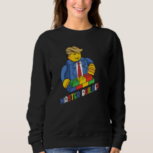 Master Builder Building Blocks Men Women Youth 1 Sweatshirt