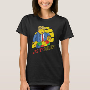 Master Builder Building Blocks Men Women Youth  7 T-Shirt
