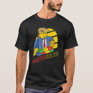 Master Builder Building Blocks Men Women Youth 7 T-Shirt
