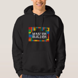 Master Builder Engineer Big Building Blocks Build  Hoodie