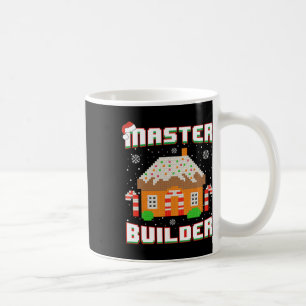 Master Builder Gingerbread House Christmas Block B Coffee Mug