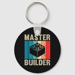 Master Builder Recto Boys Building Blocks Set Toys Keychain