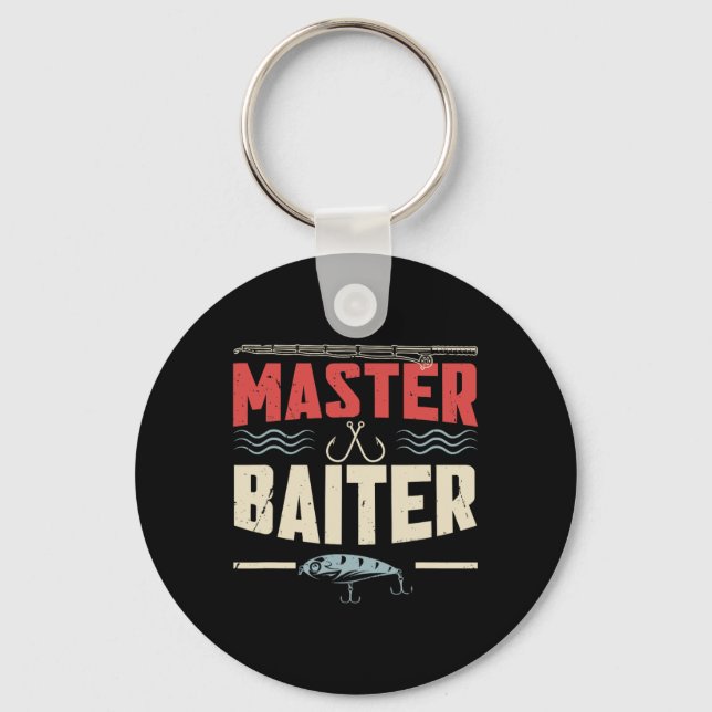 Master Byiter Fishing  Keychain (Front)
