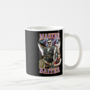 Master Byiter Vintage B Fishing Funny Angler Coffee Mug