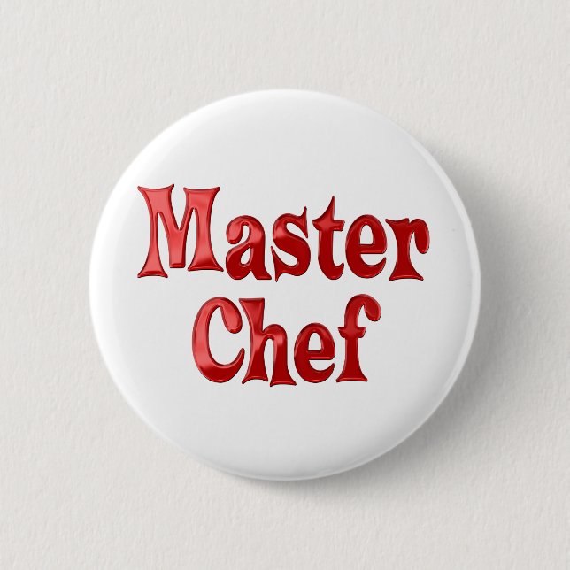 Master Chef 2 Inch Round Button (Front)
