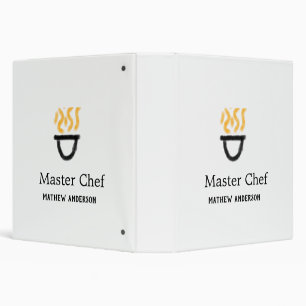 Master chef add name black pan yellow fire fume co binder