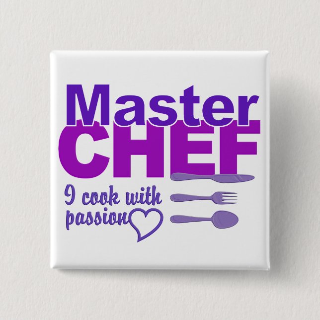 Master Chef button (Front)