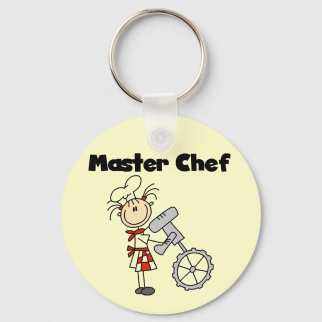 Master Chef - Female Keychain (Front)