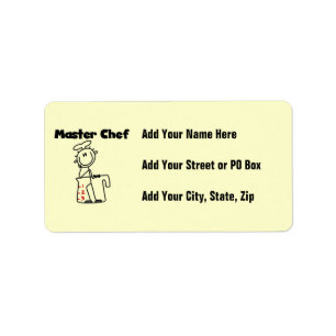 Master Chef Label