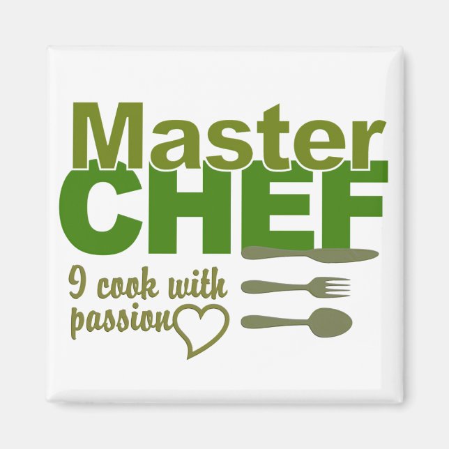 Master Chef magnet (Front)