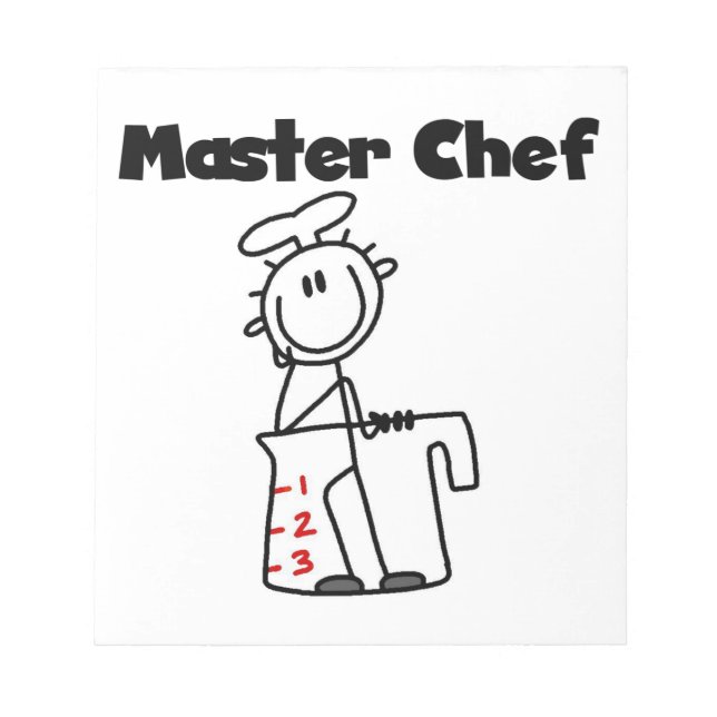Master Chef Notepad (Front)