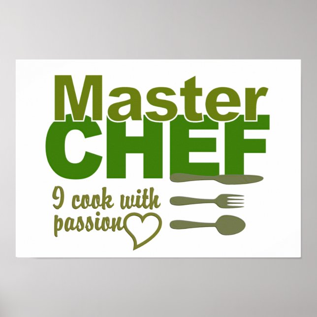 Master Chef poster (Front)