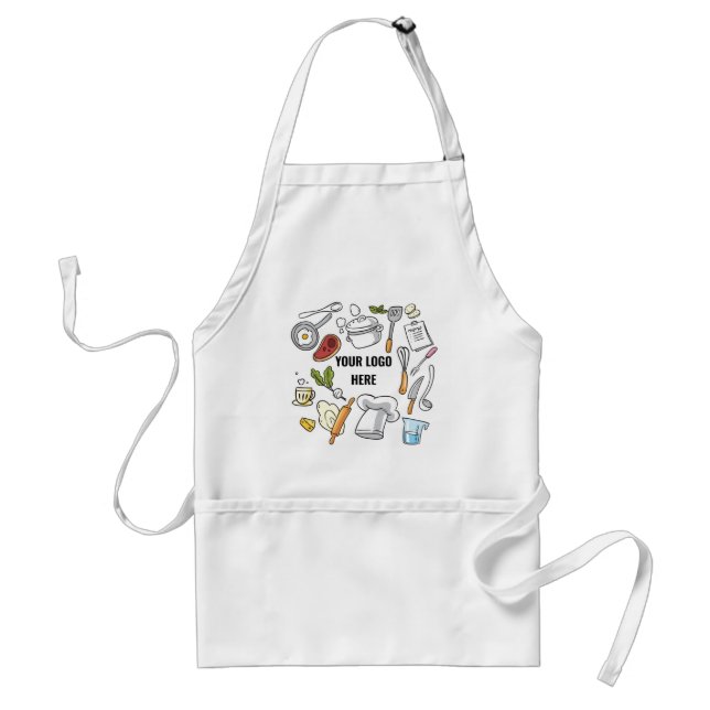 Master Cheff Citchen Cooking Gift For Her Logo Standard Apron (Front)