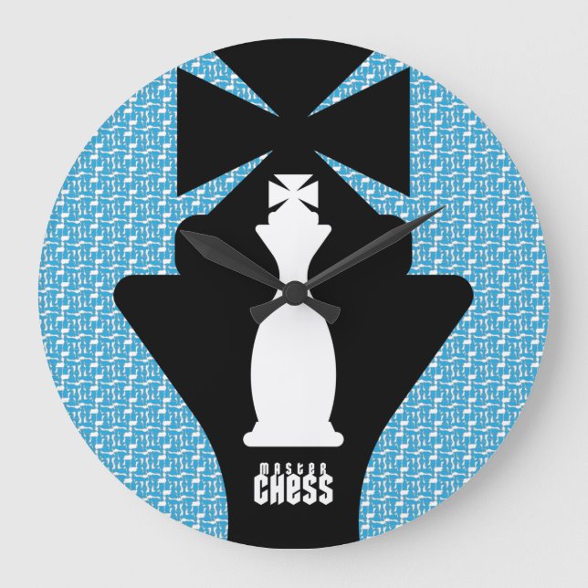 MASTER CHESS ORIGINAL BY MASANSER LARGE CLOCK (Front)