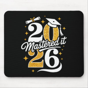 Master Cl Of 2026 Graduation Gifts Masters Degree Mouse Pad