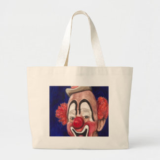 Master Clown Lou Jacobs Large Tote Bag