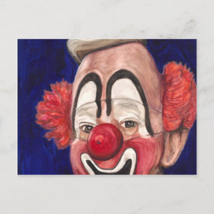 Master Clown Lou Jacobs Postcard