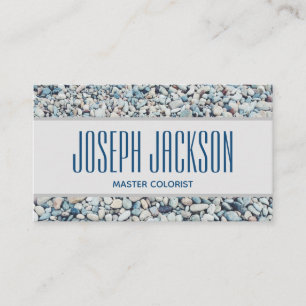 Master Colourist Stone Background Business Card