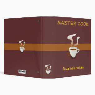 MASTER COOK - binder with your name