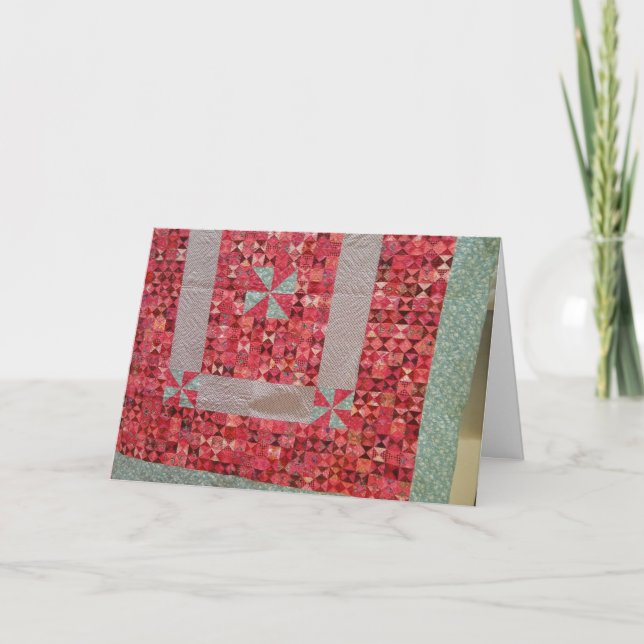 Master Craftsman, Quilts Card (Front)