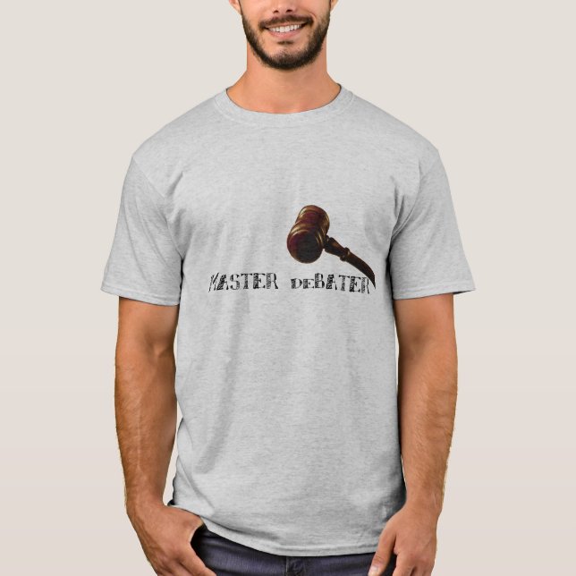 Master Debater T-Shirt (Front)