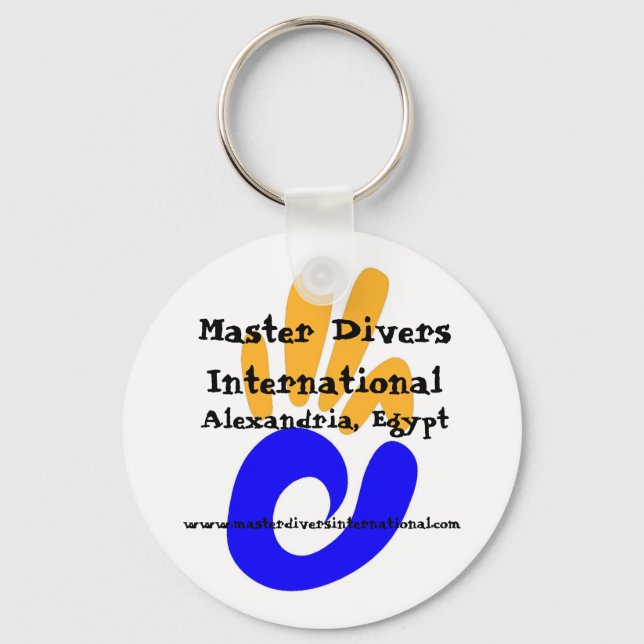 Master Divers International keyring (Front)