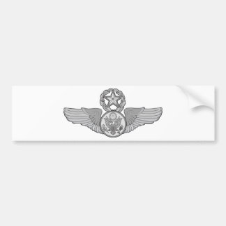 MASTER ENLISTED AIRCREW WINGS BUMPER STICKER
