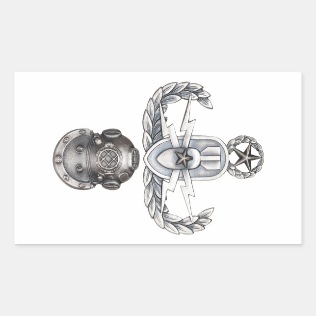 Master EOD 2nd Class Diver Sticker (Front)