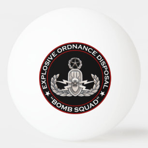 Master EOD Bomb Squad Ping Pong Ball
