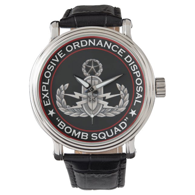 Master EOD Bomb Squad Watch (Front)