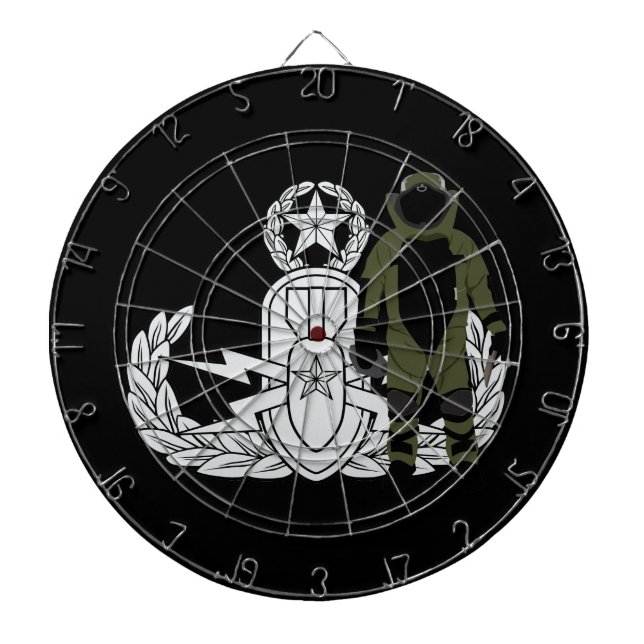 Master EOD Bomb Suit Dartboard (Front)