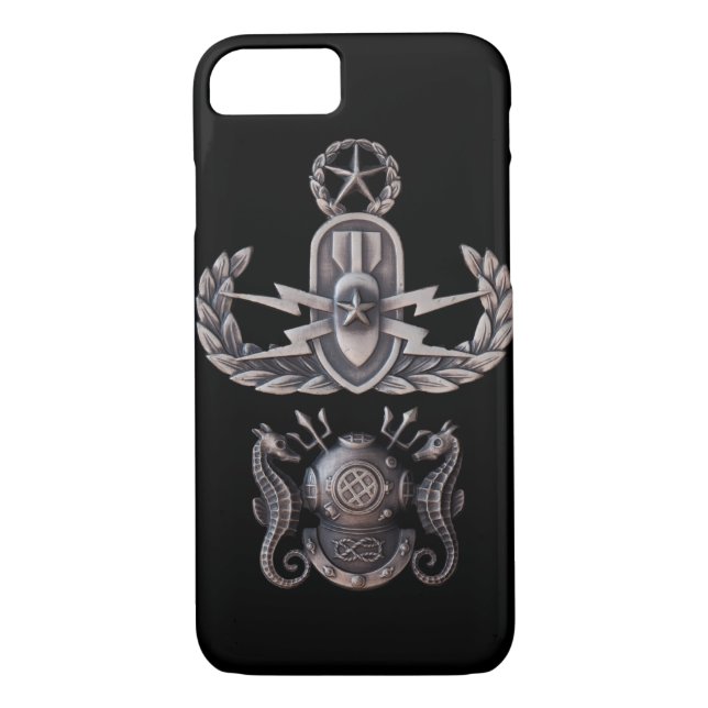 Master EOD Master Diver Case-Mate iPhone Case (Back)
