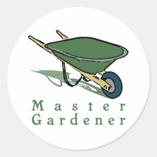 Master Gardener Classic Round Sticker