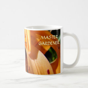 MASTER GARDENER Coffee Cup Mug Gifts TIGER LILY