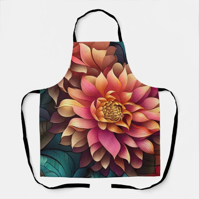Master Gardener Dahlia Apron (Front)