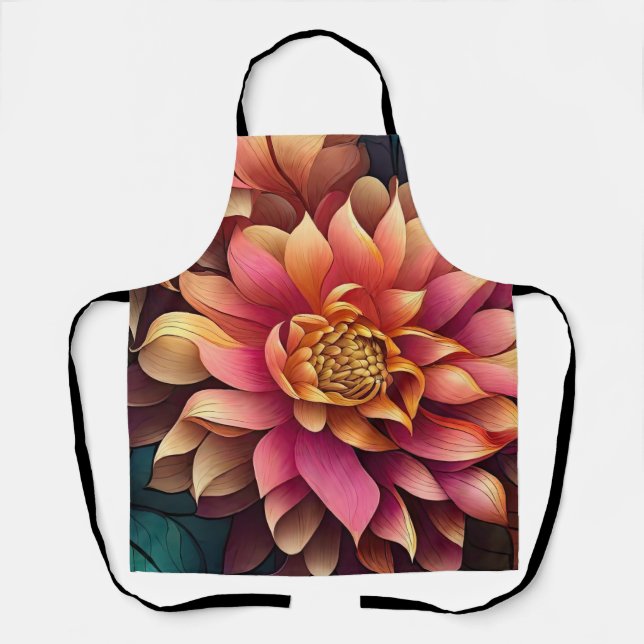 Master Gardener Dahlia Apron (Front)
