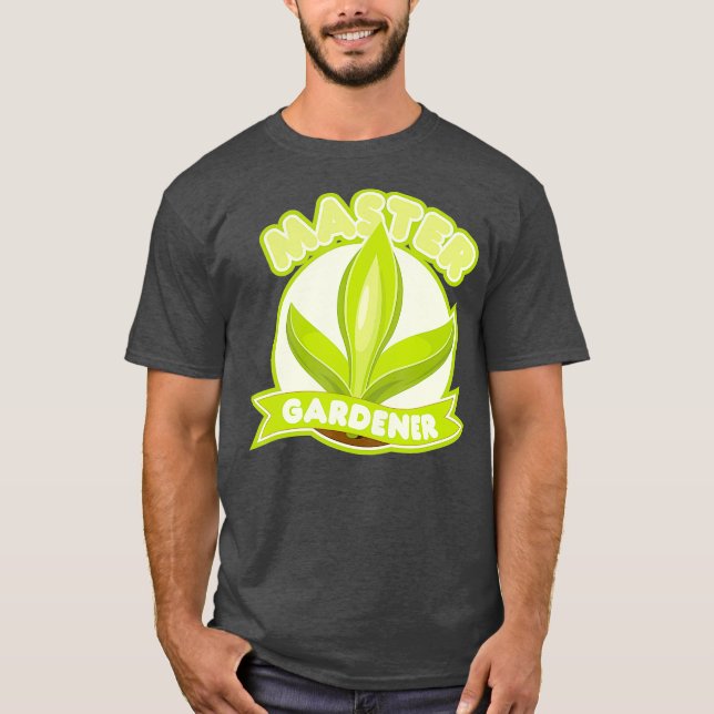 Master Gardener Spring Farming Harvesting Gift T-Shirt (Front)