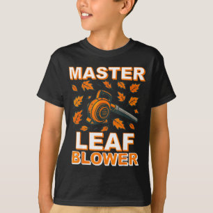 Master Leaf Blower Shirt Men Funny Electric Gas La