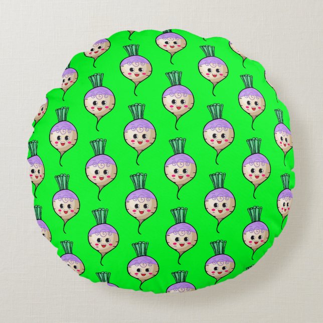 Master Majroe Round Pillow (Front)