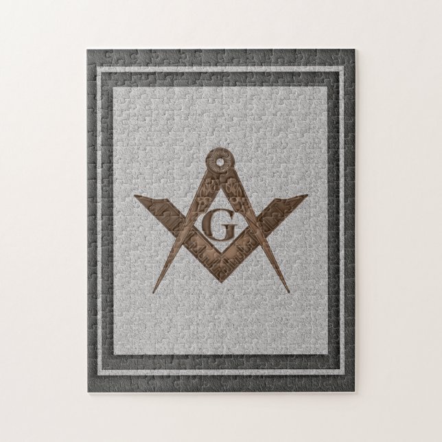 Master Masons Puzzle (Vertical)
